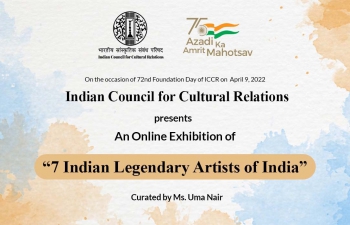 Online Exhibition of 7 Indian Legendary Artists