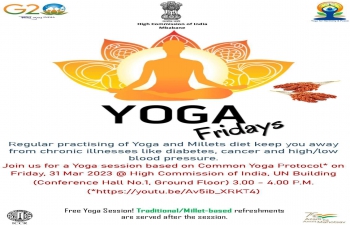 Yoga Fridays - 31 Mar 2023