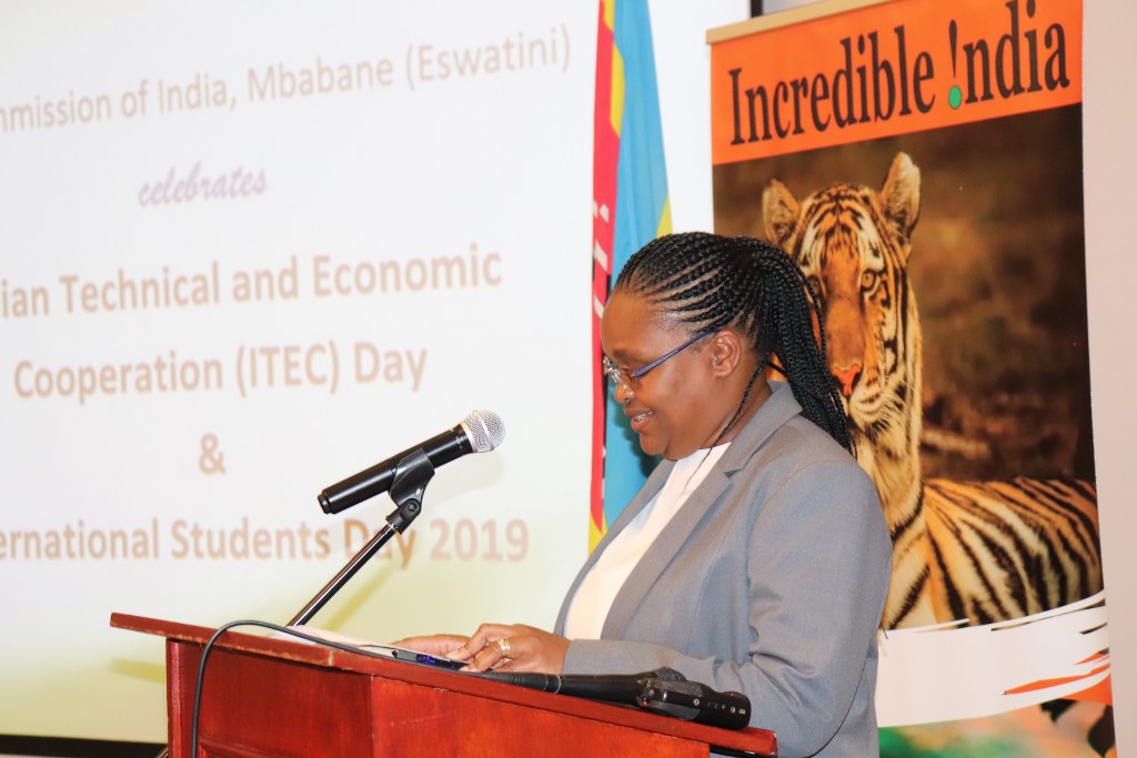Celebration of the first ever ITEC and International Students Day in Eswatini.