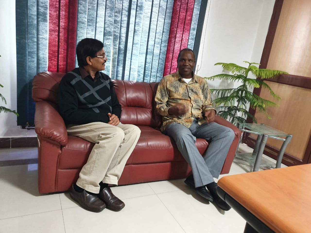 Prince Hlangusemphi Dlamini, representative of His Majesty King Mswati III visits BIRD, Lucknow and projects of NABARD