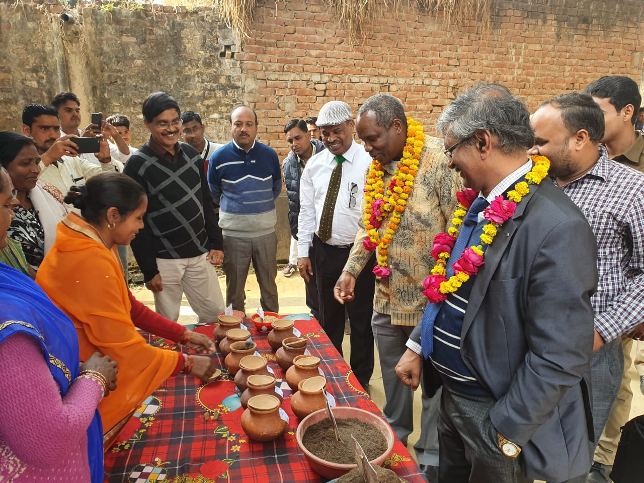 Prince Hlangusemphi Dlamini, representative of His Majesty King Mswati III visits BIRD, Lucknow and projects of NABARD
